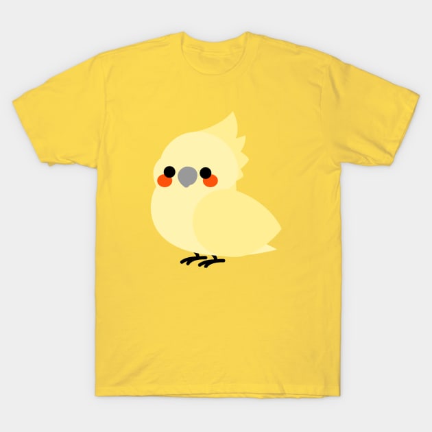 Yellow Cockatiel T-Shirt by kaeru